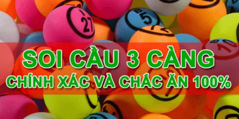 Cách soi cầu Lô 3 càng